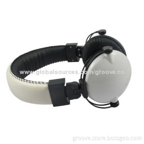Folding Studio Headphones with PU Leather Surface and 120cm Cable Length